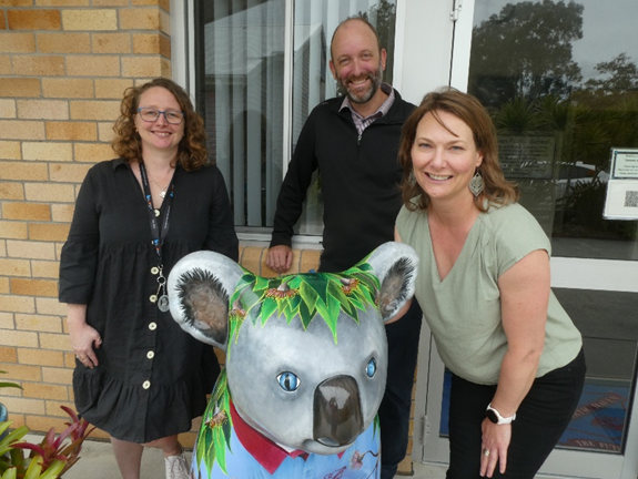 Assistant Principals - Nicole Menzies, Murray McGrath, Lauren Manning